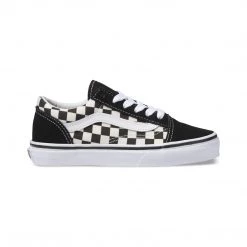 Vans Kids Primary Check Old Skool Youth Shoes