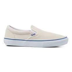 Vans Men's Shoes Raw Canvas Skate Slip-On