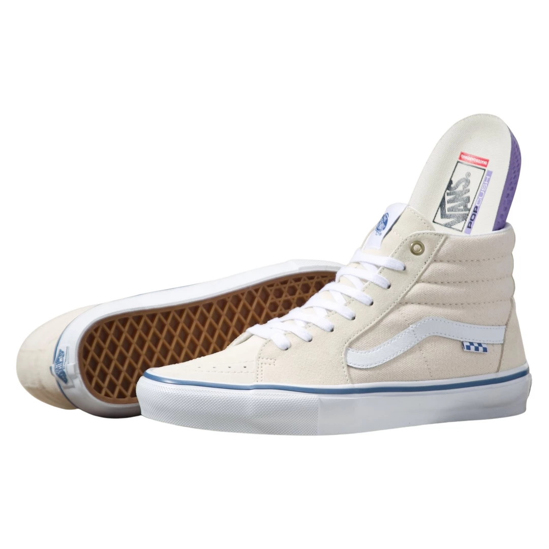 Vans Men's Shoes Raw Canvas Skate Sk8-Hi 2 Vans Men's Shoes Raw Canvas Skate Sk8-Hi