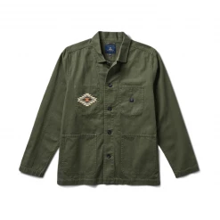 Roark Revival Atlas Chore Embroidered Jacket Outerwear