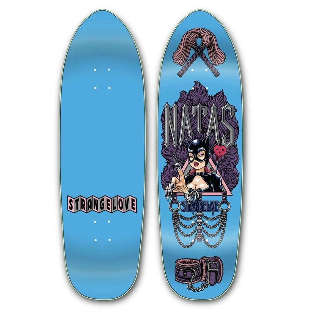 StrangeLove Skateboards Natas Kaupas Shaped Deck Decks 1 StrangeLove Skateboards Natas Kaupas Shaped Deck Decks