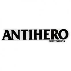 Anti Hero Skateboards Lifestyle Long Black Hero Sticker