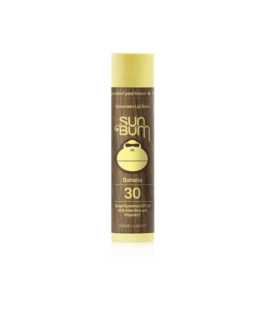 Sun Bum Skin Care Lip Balm SPF 30 Banana Chapstick 1 Sun Bum Skin Care Lip Balm SPF 30 Banana Chapstick