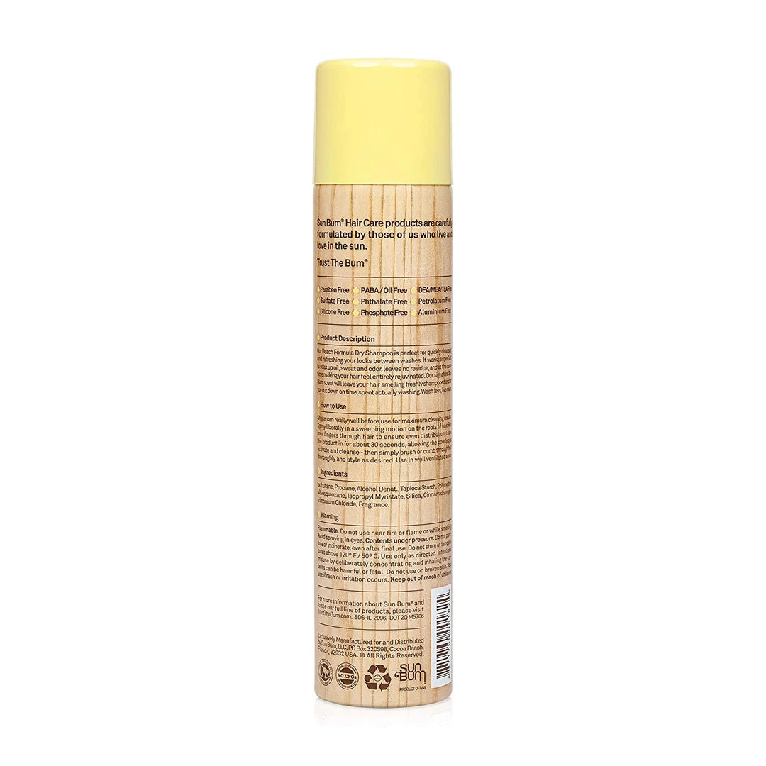 Sun Bum Dry Shampoo 4.2 Oz Spray 2 Sun Bum Dry Shampoo 4.2 Oz Spray