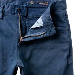 Roark Revival HWY 128 Straight Fit Broken Twill Jeans