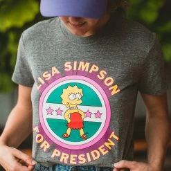 Vans The Simpsons Lisa For President Tee