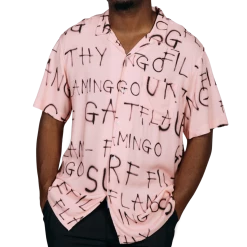 Duvin Design Co. Shirts Spray Paint Button Up Shirt