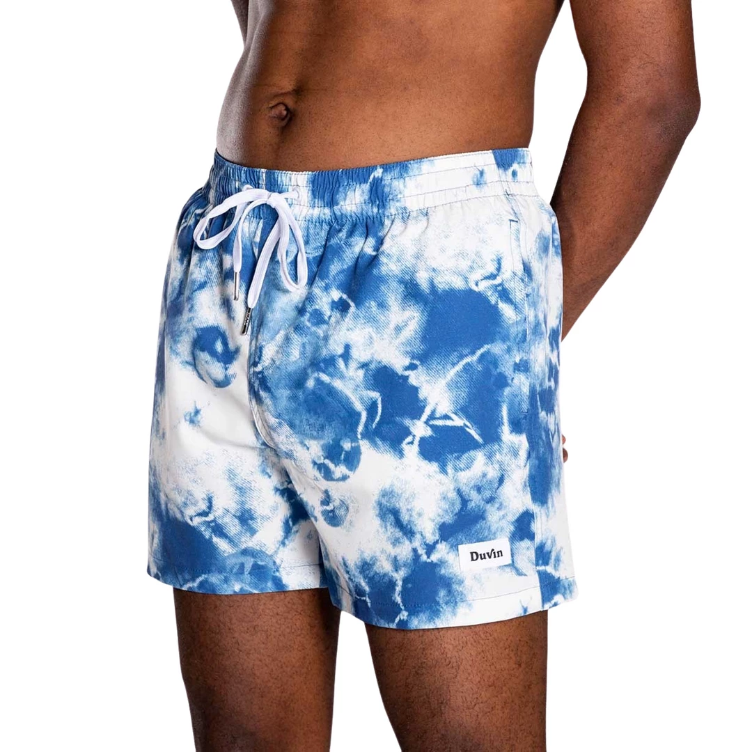 Duvin Design Co. Boardshorts Blue Storm Swim Short 2 Duvin Design Co. Boardshorts Blue Storm Swim Short