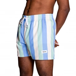 Duvin Design Co. Stripe Swim Short Boardshorts
