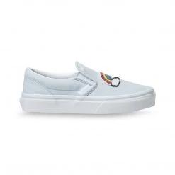 Vans Sequin Patch Kids Classic Slip-On Youth Shoes