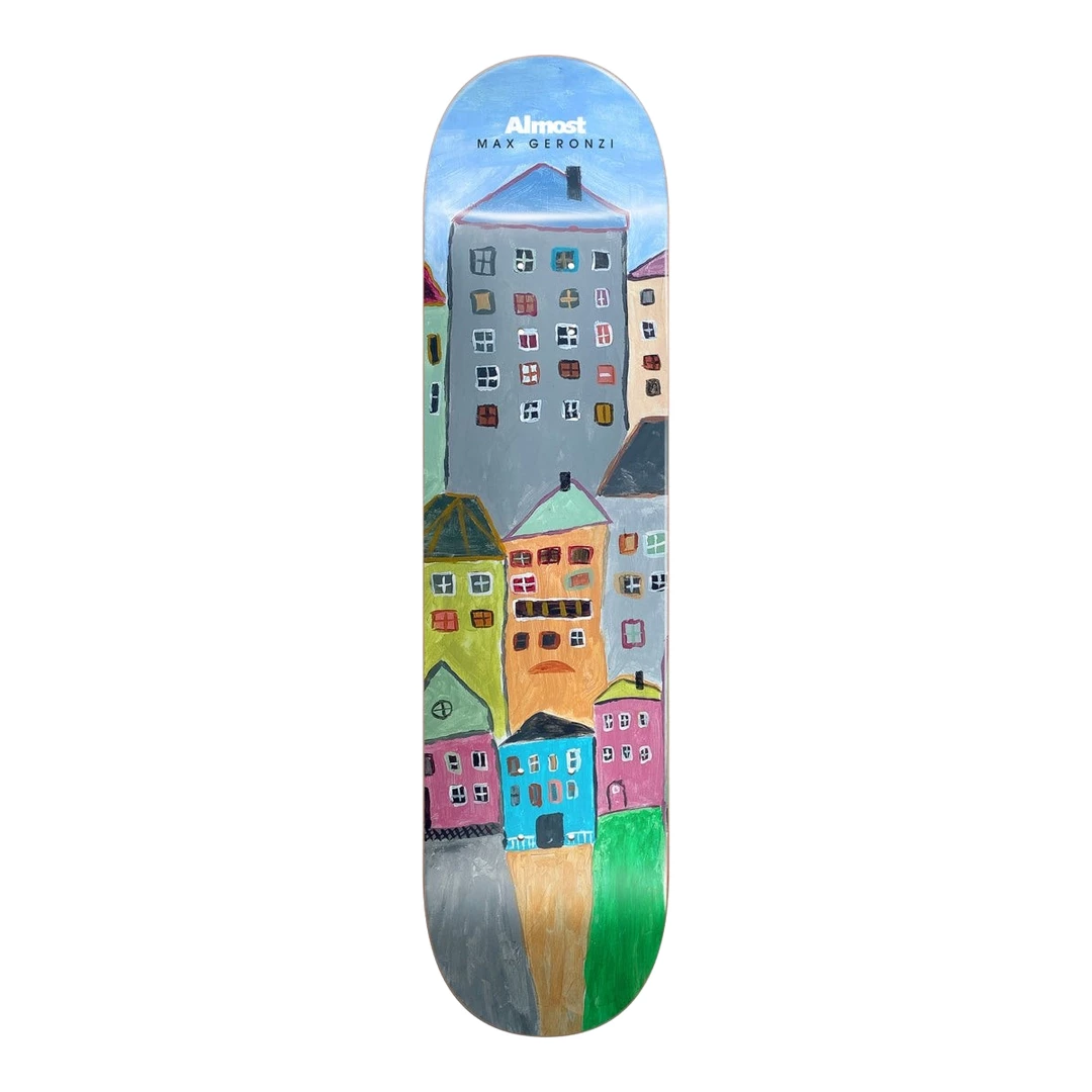 Almost Skateboards 8.5" Max Places Left Deck 1 Almost Skateboards 8.5" Max Places Left Deck