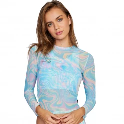 RVCA Swimwear Psychee Levitating Long Sleeve Cover Up 8 RVCA Swimwear Psychee Levitating Long Sleeve Cover Up