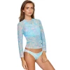 RVCA Swimwear Psychee Levitating Long Sleeve Cover Up
