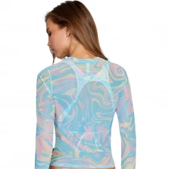 RVCA Swimwear Psychee Levitating Long Sleeve Cover Up 11 RVCA Swimwear Psychee Levitating Long Sleeve Cover Up