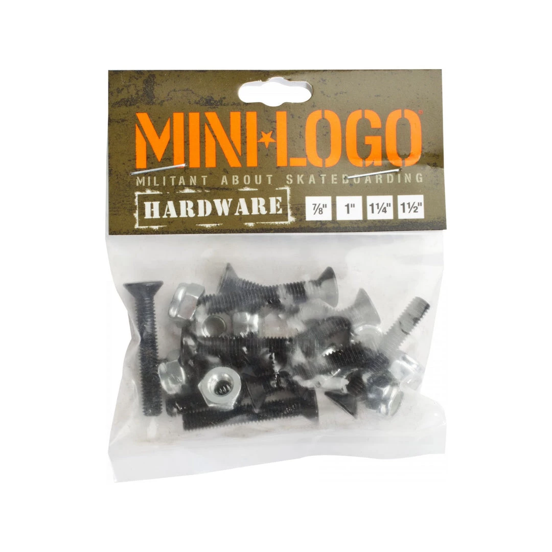 Mini Logo Skateboards 1.25" Phillips Hardware 1 Mini Logo Skateboards 1.25" Phillips Hardware