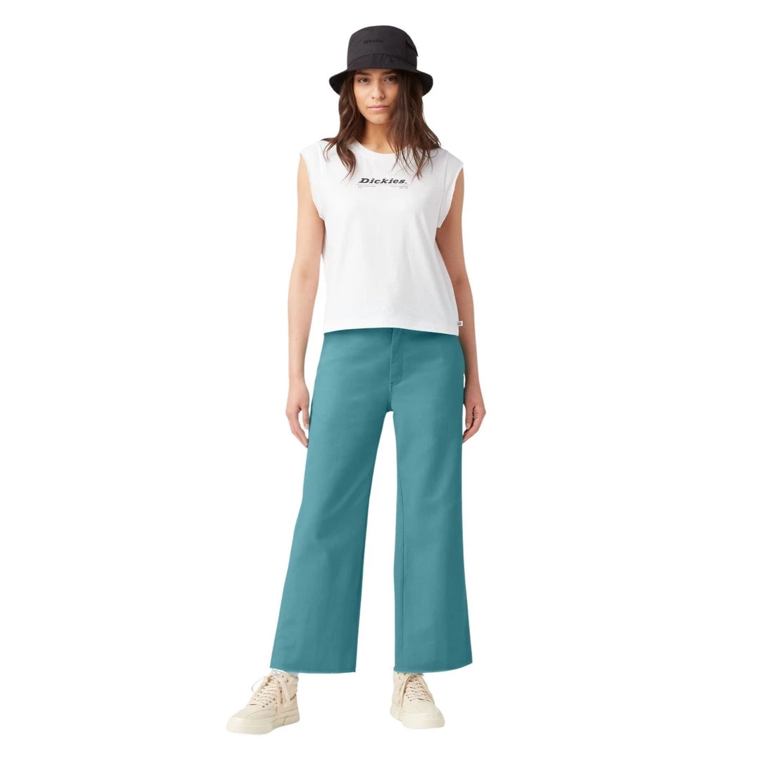 Dickies Crop Twill Ankle Pant Bottoms 1 Dickies Crop Twill Ankle Pant Bottoms