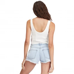 Billabong Drift Away Frayed Denim Shorts
